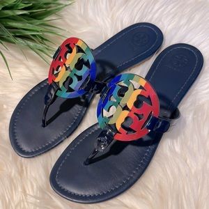 Tory Burch Miller Sandal Bright Rainbow